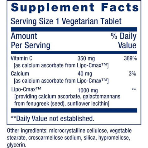 Life Extension Vitamin C 24-Hour Liposomal Hydrogel™